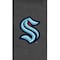 Dreamseat Silver Loveseat with Seattle Kraken Primary Logo XZ7759003LSCDBK-PSNHL43040 - alternate 3